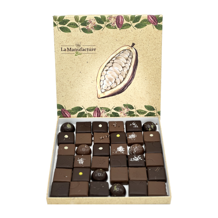 Coffret 36 bonbons | La Manufacture Bio