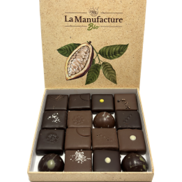 Coffret 16 bonbons | La Manufacture Bio