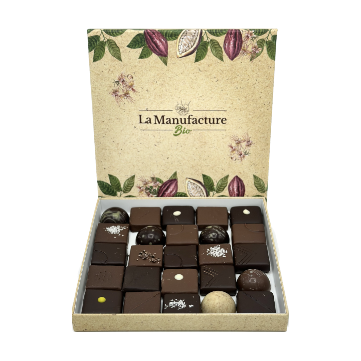 Coffret 25 bonbons | La Manufacture Bio
